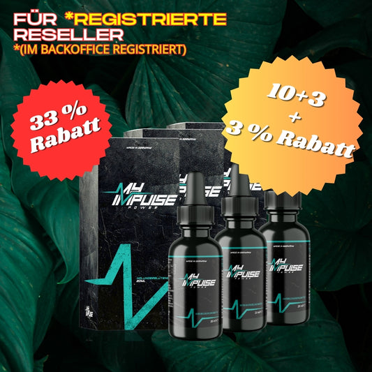 13er Bundle MyImpulse Power mit Vitamin B6 und B12 für registrierte Reseller/Partner